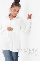 Белые блузки для беременных